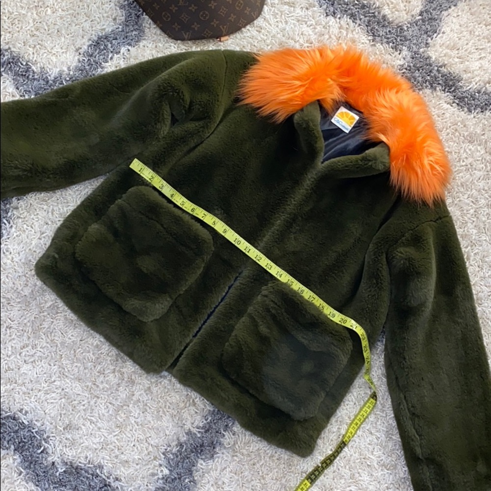 Fabulous faux fur trendy teddy coat nwot